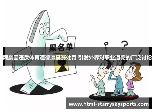 魏震因违反体育道德遭禁赛处罚 引发外界对职业道德的广泛讨论