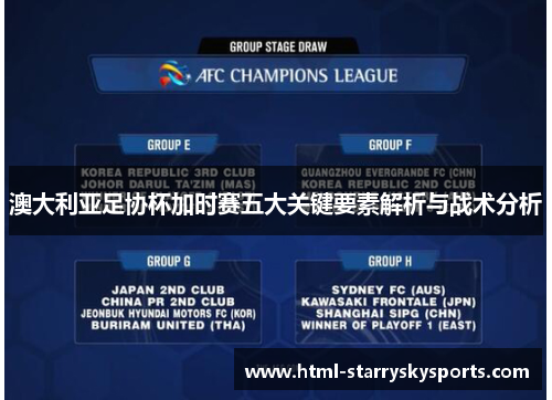 澳大利亚足协杯加时赛五大关键要素解析与战术分析 澳大利亚足协杯加时赛五大关键要素解析与战术分析